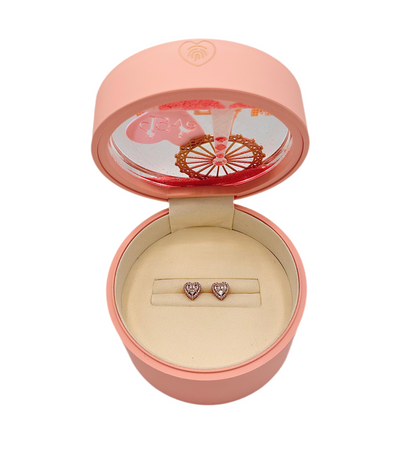 Orecchini Cuore Valentino Rosè