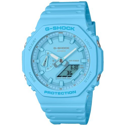 G-SHOCK AZZURRO GA-2100-2A2ER