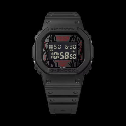 G-SHOCK x STRANGER THINGS
ORIGIN
SERIE 5600
DW-5600STT-1