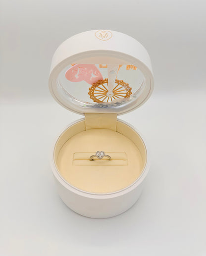 Anello Cuore Valentino Argento