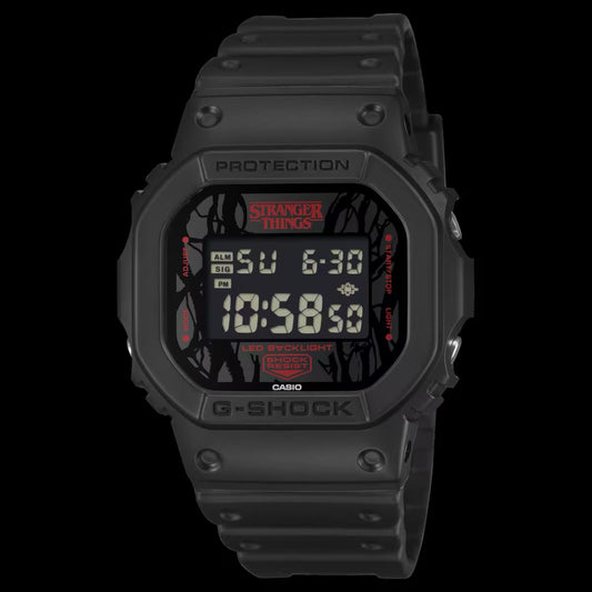 G-SHOCK x STRANGER THINGS
ORIGIN
SERIE 5600
DW-5600STT-1