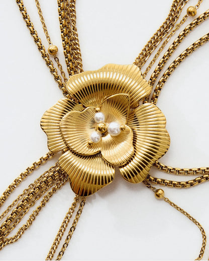 Collana Liu•Jo Golden Flower