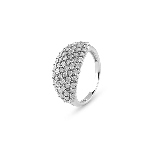 Anello Bliss Pavé Diamanti