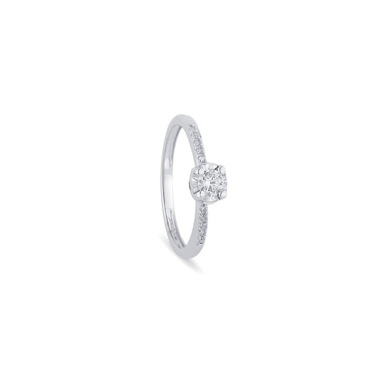 Anello Solitario Bliss Meraviglia Oro18kt Diamanti