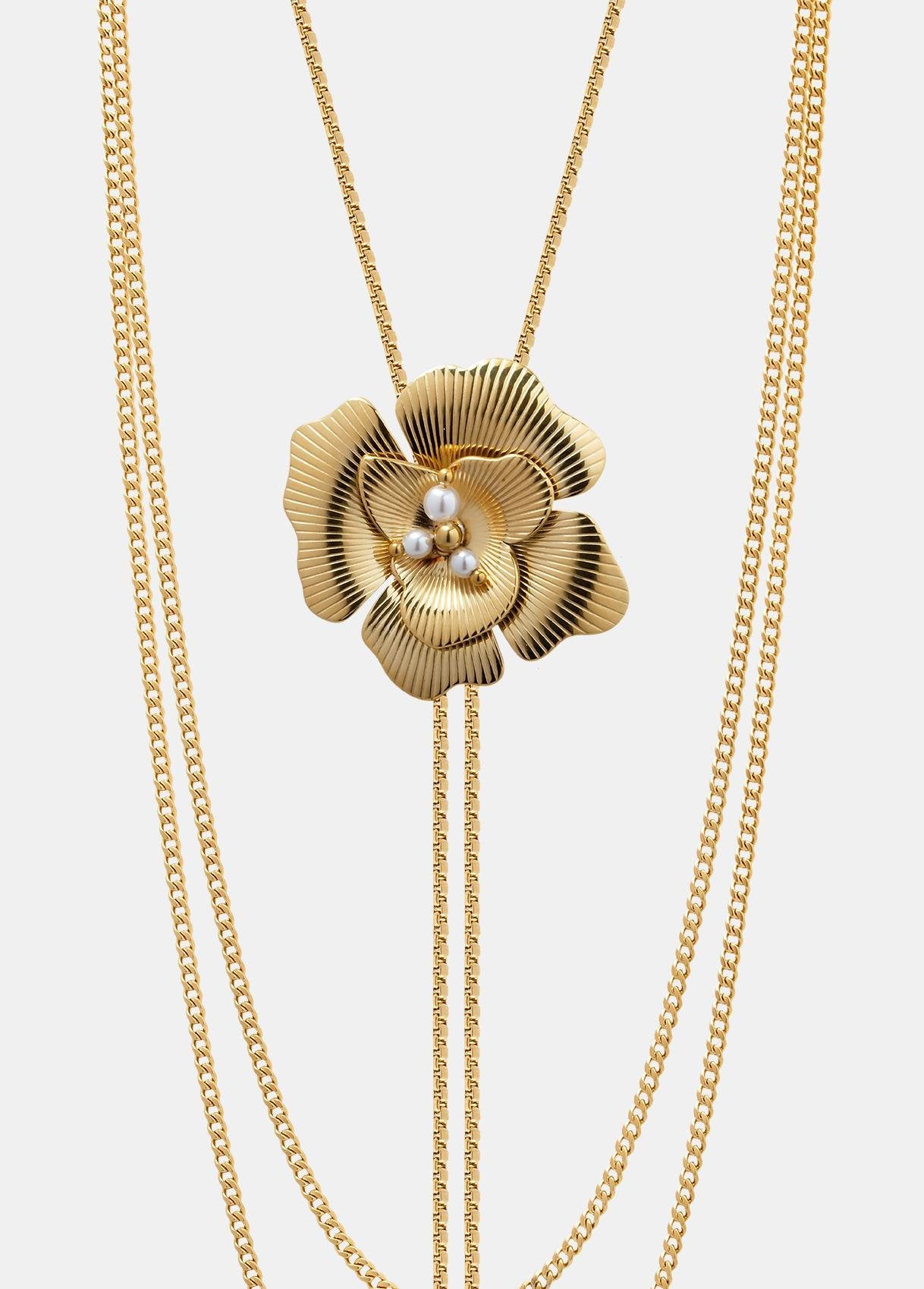 Collana Liu•Jo Golden Flower