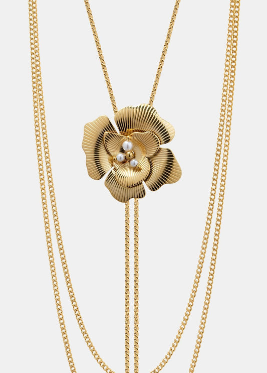 Collana Liu•Jo Golden Flower