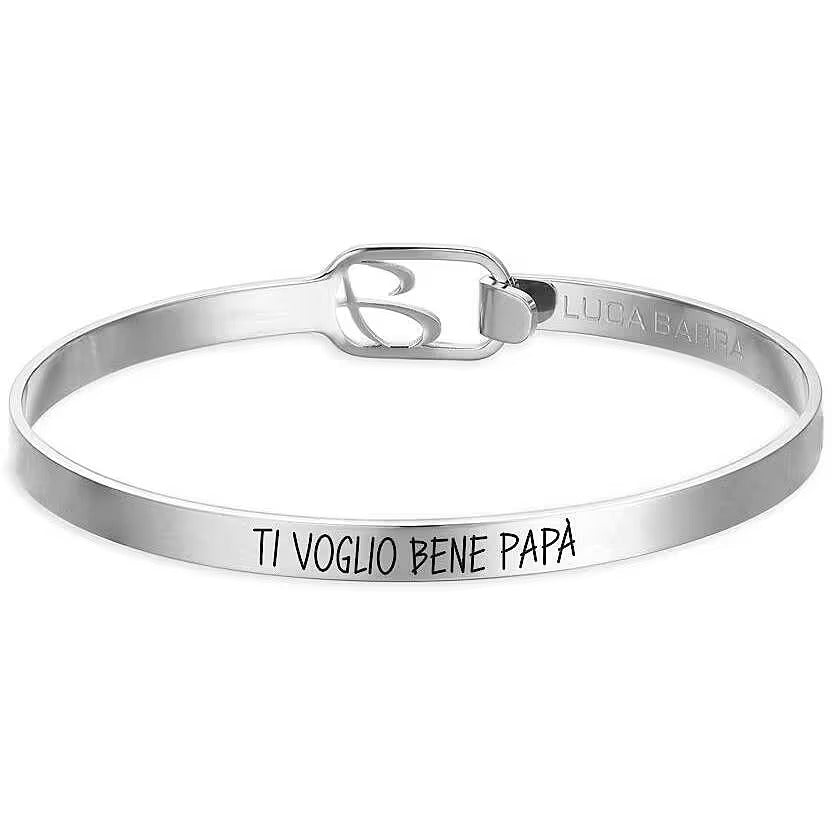 Bracciale Rigido “Ti voglio bene Papà”