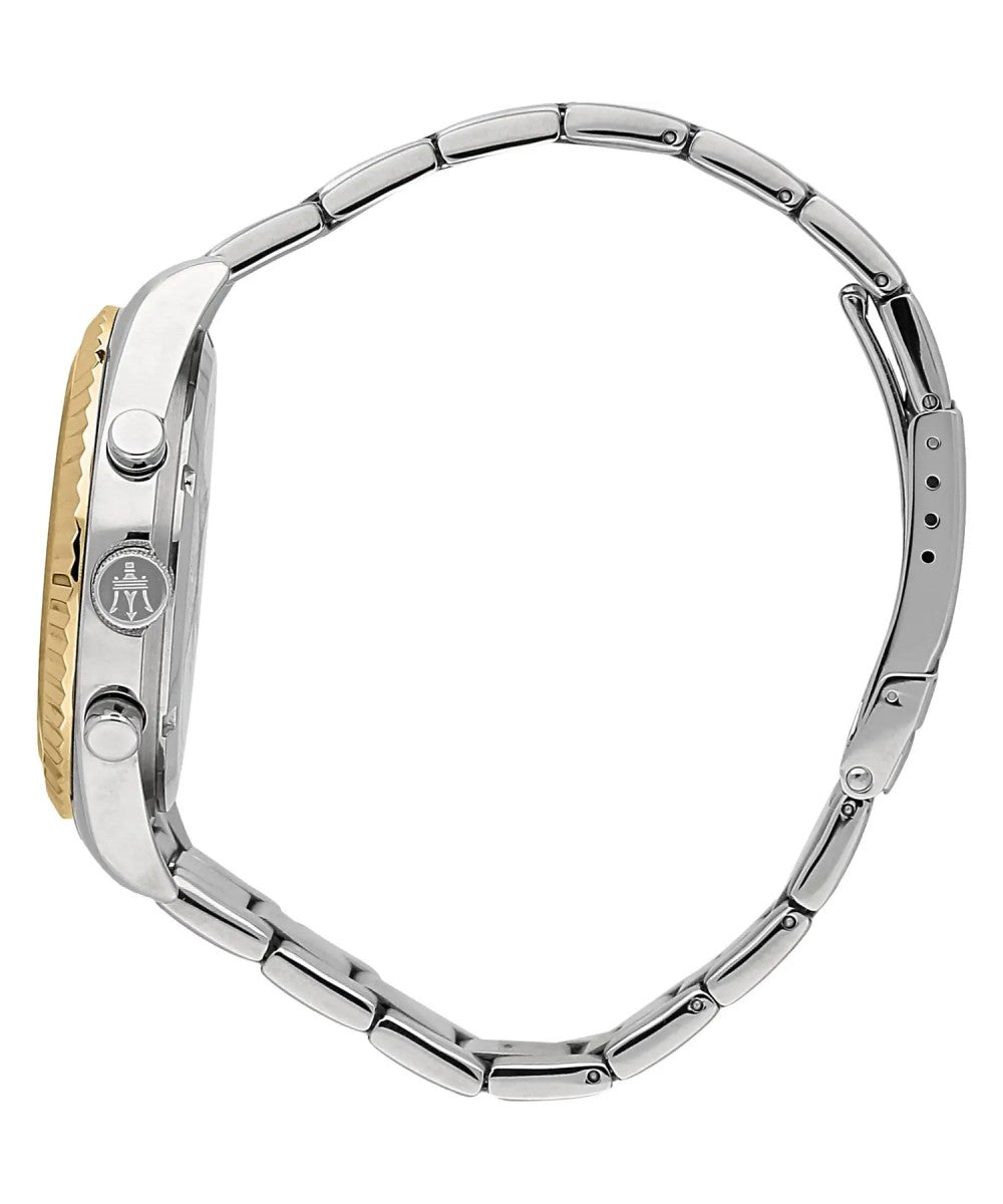 Orologio Maserati Competizione Silver-Gold R8853100021