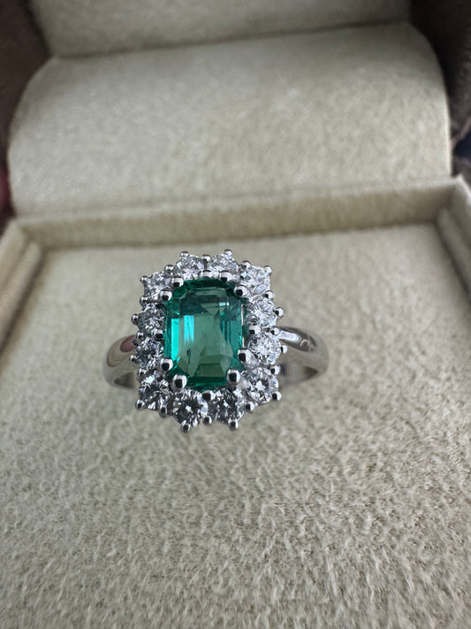 Anello Gianni Carità EMERALD FRAME