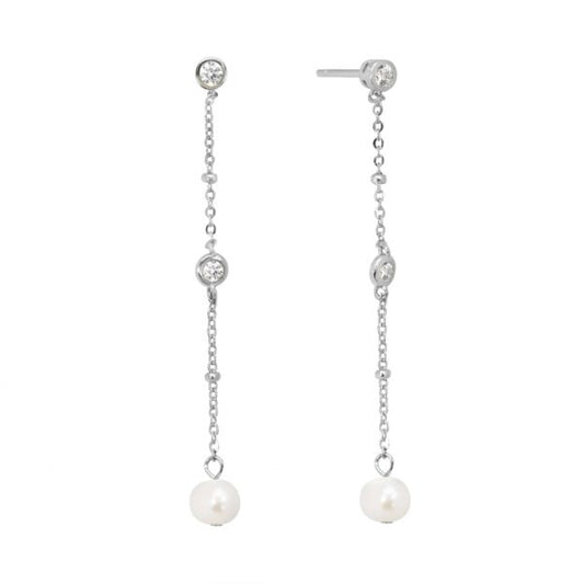 Orecchini Pendenti Perle Argento925