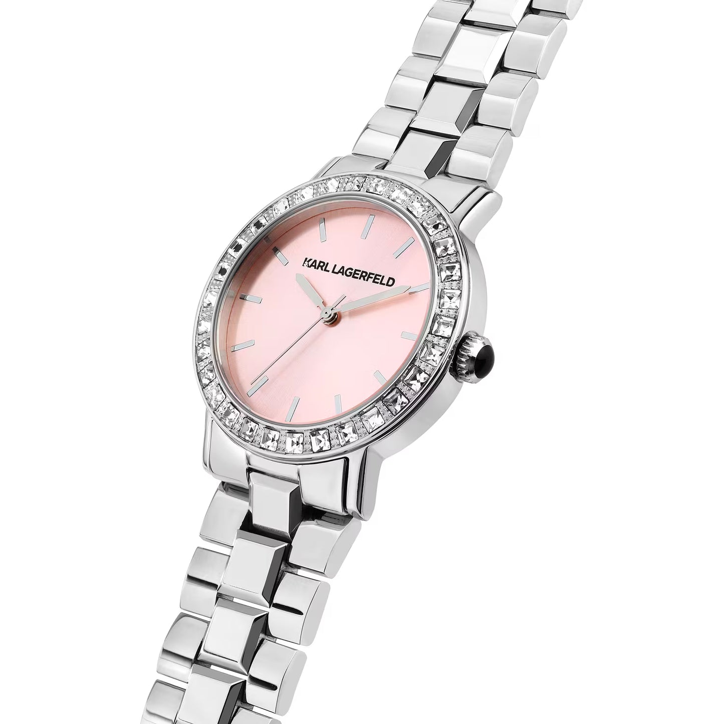 OROLOGIO KARL LAGERFELD CRYSTALS PINK
