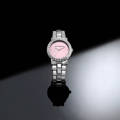 OROLOGIO KARL LAGERFELD CRYSTALS PINK